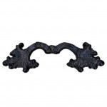 G002 - ROUNDED PATTERN IRON DOOR PULL HANDLE
